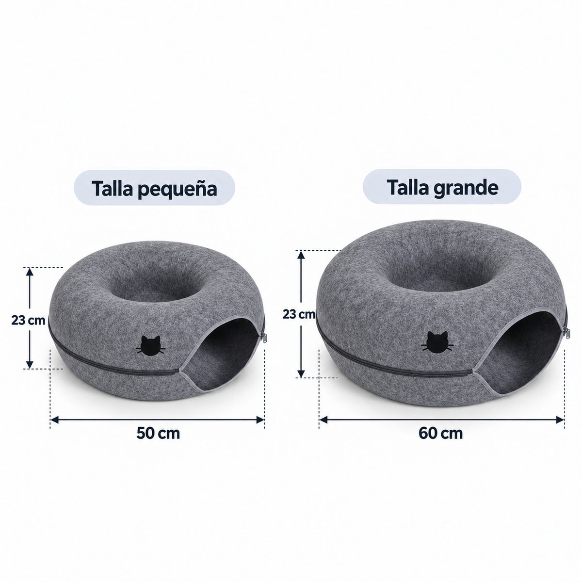 Túnel Antiaburrimiento para Gatos