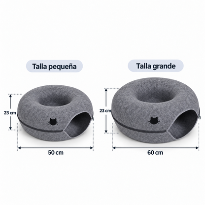 Túnel Antiaburrimiento para Gatos