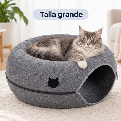 Túnel Antiaburrimiento para Gatos