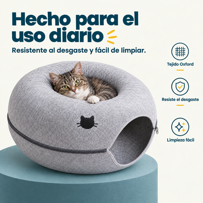 Túnel Antiaburrimiento para Gatos