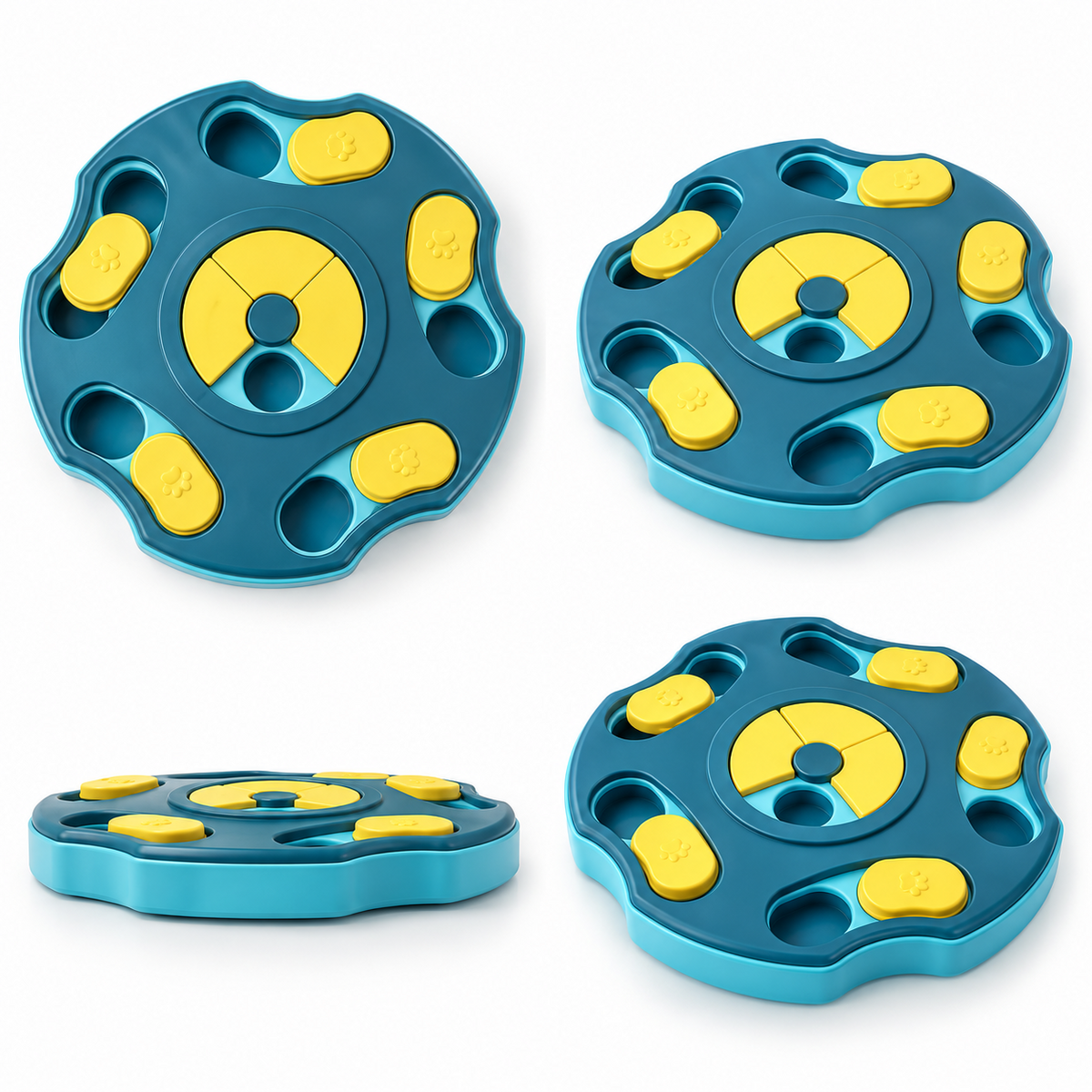 Comedero Puzzle Antiestrés para Gatos